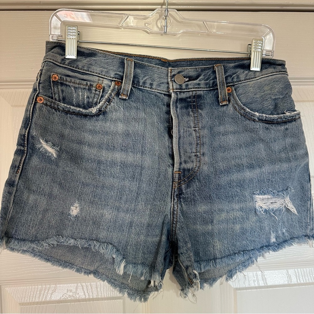 Levi’s Denim Women's Distressed Shorts